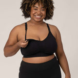 Sublime® Nursing Sports Bra | Black | Milk & Baby