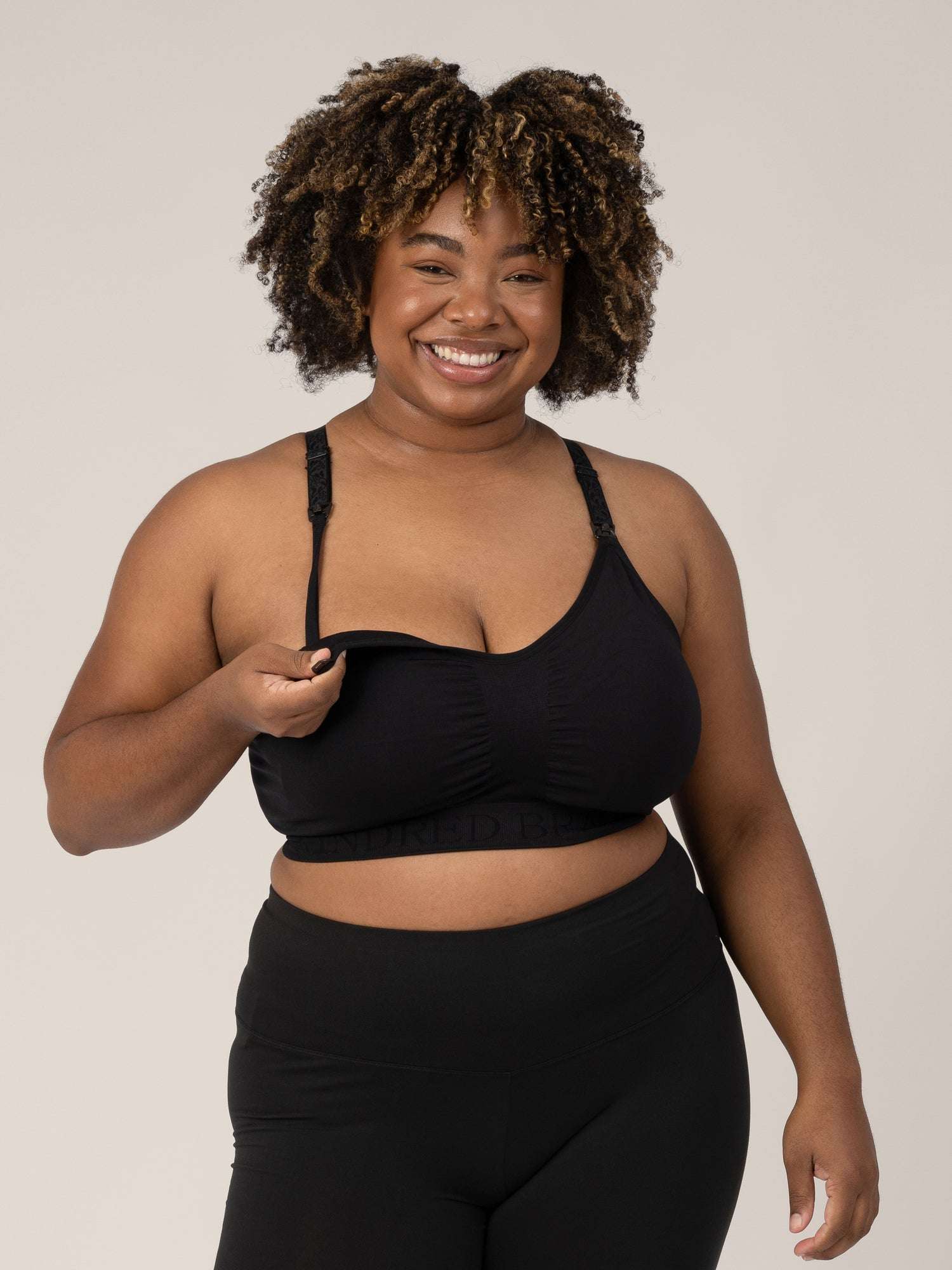 Sublime® Nursing Sports Bra | Black | Milk & Baby