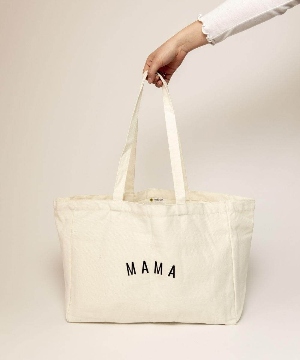 Mama Canvas Tote Bag | Milk & Baby