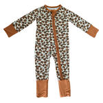 Cream Magnolia Bamboo Zipper | Milk & Baby