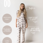 It's Bats! | Short Sleeve Women's Bamboo Pajama | Milk & Baby