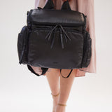 Caraa Baby Bag Medium in Black Nylon