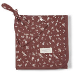 Organic Swaddle Blanket & Hat | Winter Bloom | Milk & Baby
