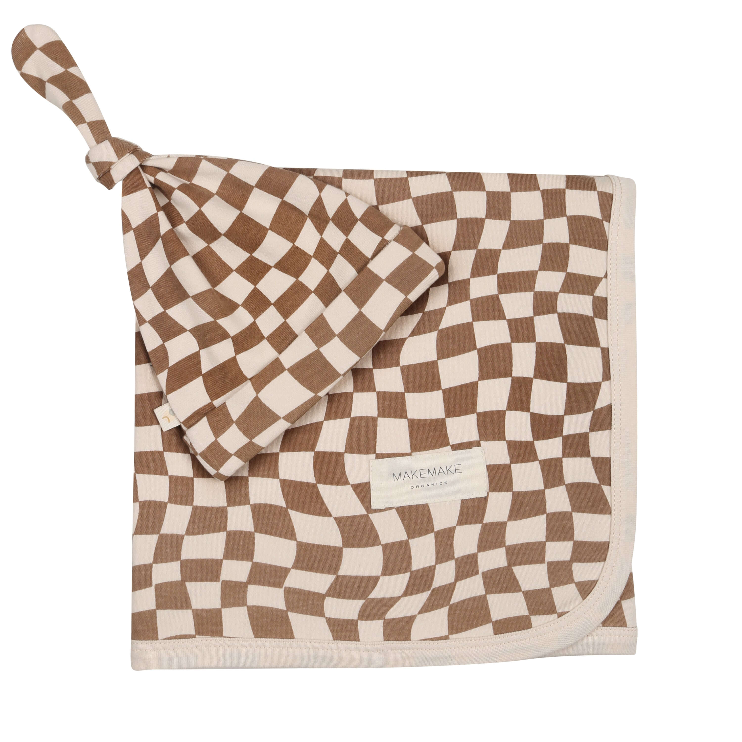 Groovy | Organic Swaddle Blanket & Ha | Milk & Baby