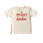 Merry Babe Tree Tee | Milk & Baby