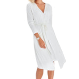 Sleep Well Maternity/Nursing Nightgown & Robe Set