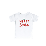Merry Babe Tree Tee | Milk & Baby