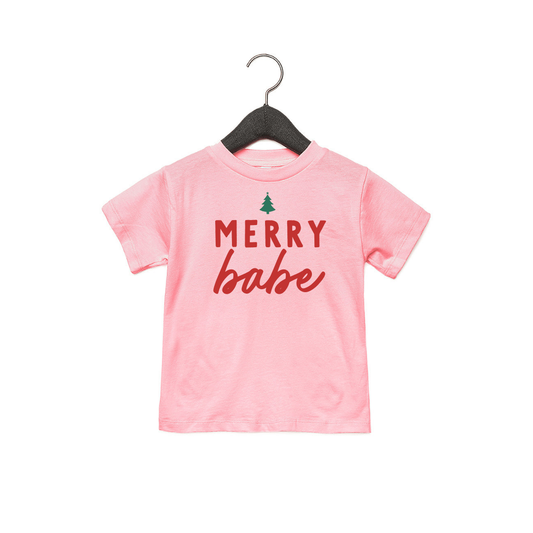 Merry Babe Tree Tee | Milk & Baby
