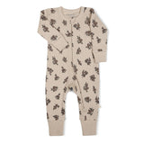 Organic 2-Way Zip Romper | Posy | Milk & Baby