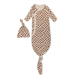 Groovy | Organic Kimono Knotted Sleep Gown | Milk & Baby
