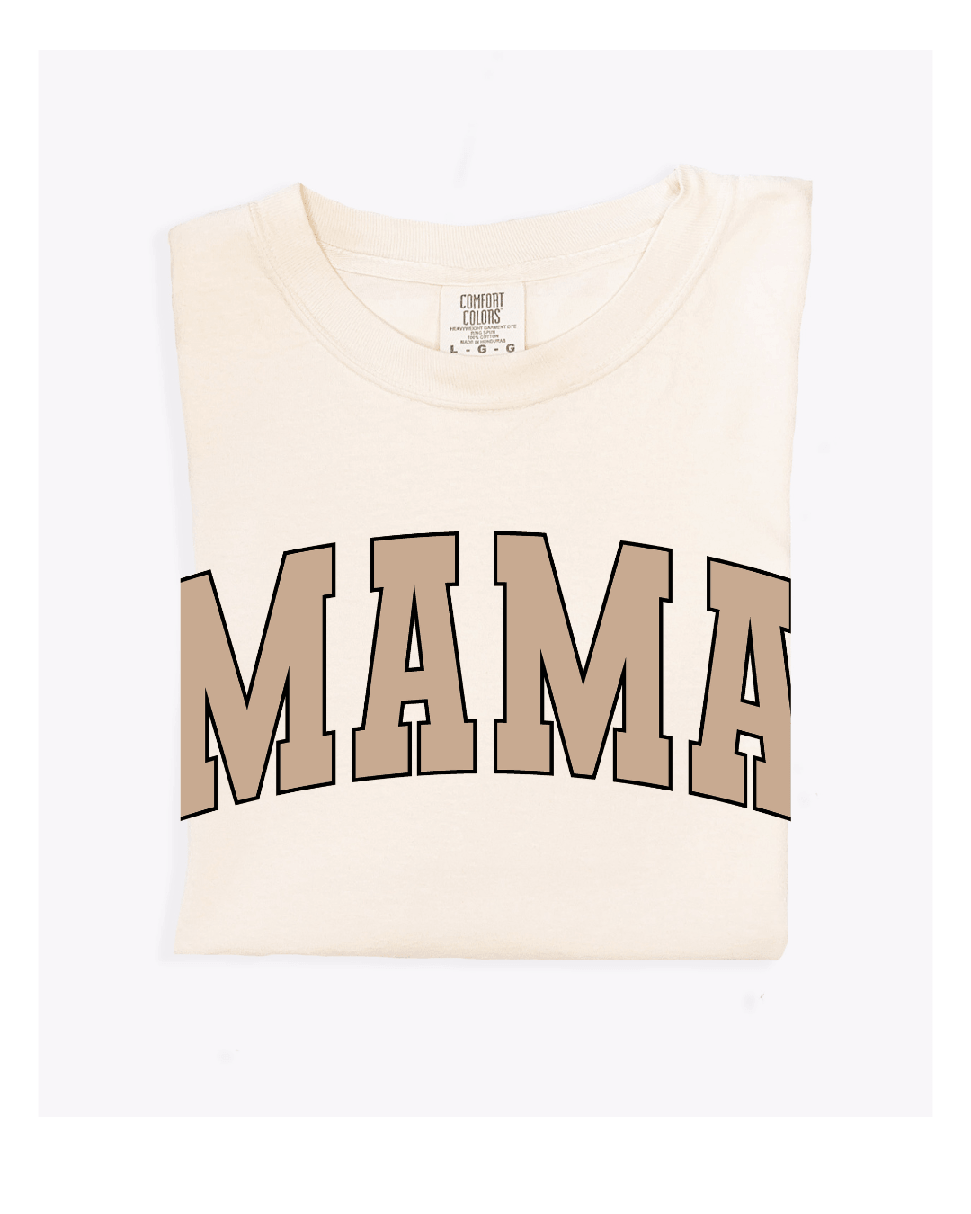 Mama Classic Collegiate Style Varsity Tee | Timeless, bold, and effortlessly cool. The Mama Classic Collegiate tee brings that vintage campus feel with a clean, strong design that never goes out of style. Made for everyday wear, this tee is soft, comforta