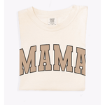Mama Classic Collegiate Style Varsity Tee | Timeless, bold, and effortlessly cool. The Mama Classic Collegiate tee brings that vintage campus feel with a clean, strong design that never goes out of style. Made for everyday wear, this tee is soft, comforta