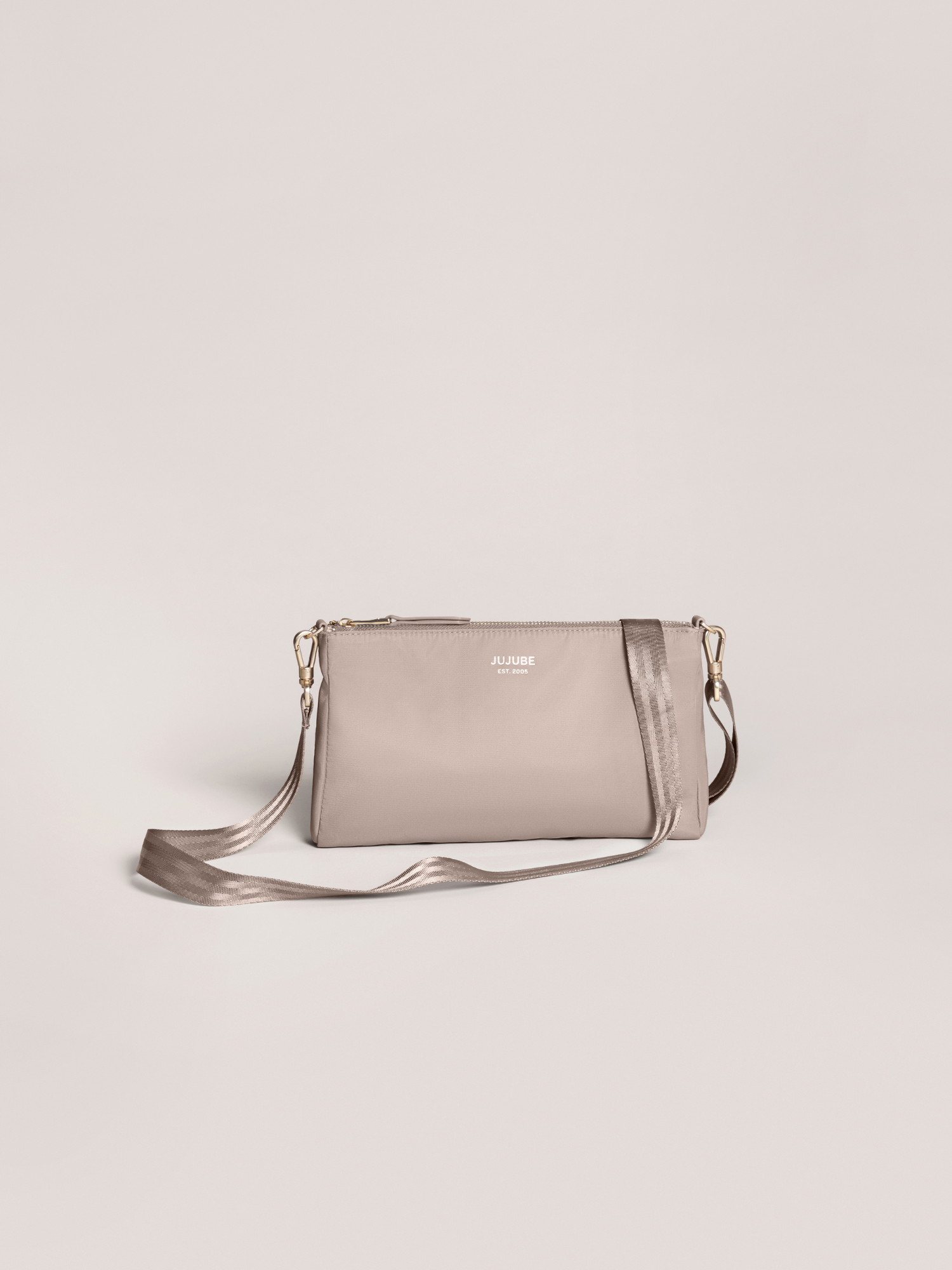 3-Piece Pouch Clutch Purse Set | Taupe | Milk & Baby