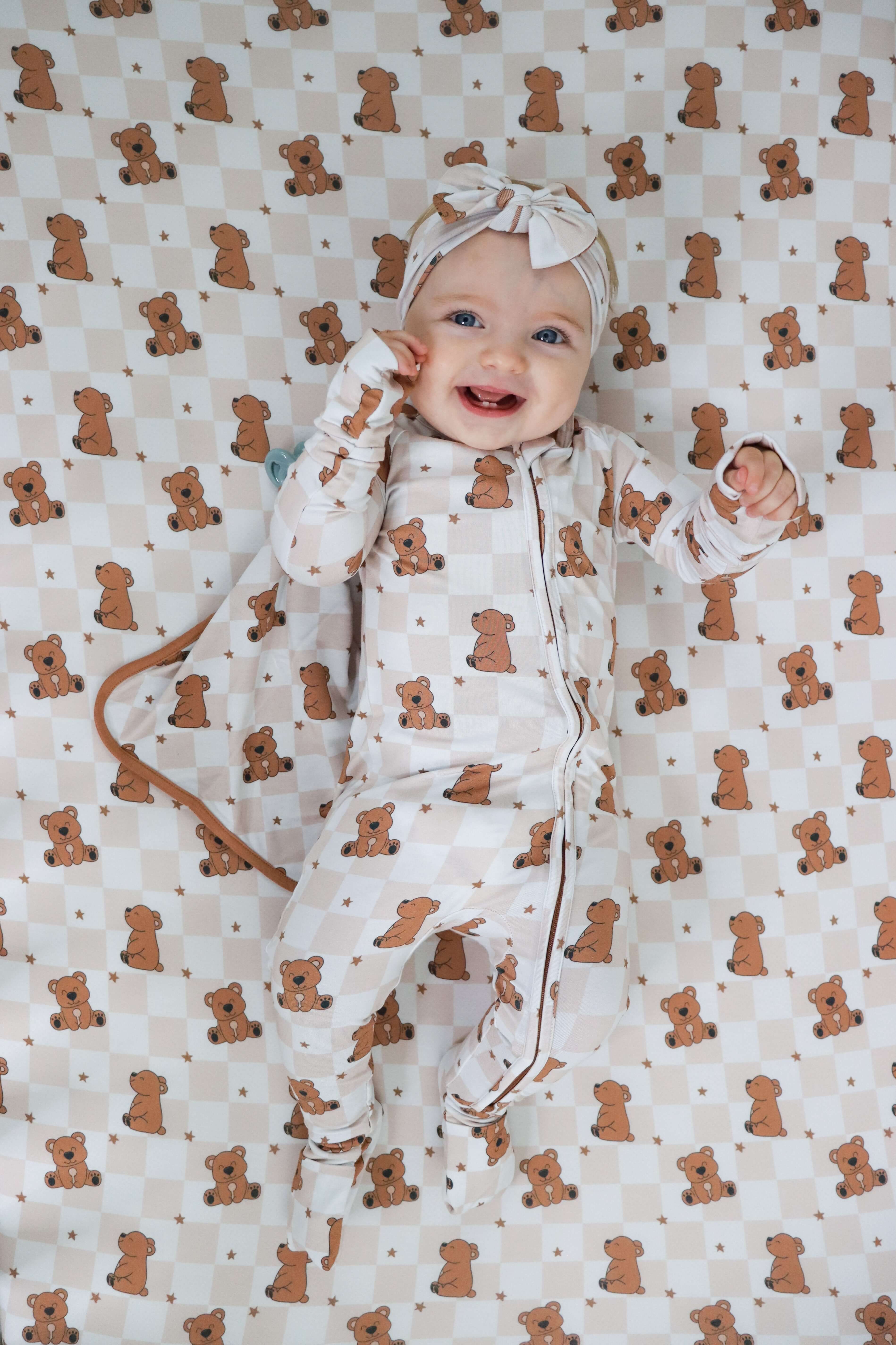 Cozy Bear Dream Romper | Milk & Baby