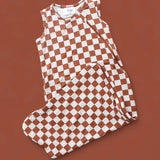 Copper Checker Dream Sleep Sack | Milk & Baby
