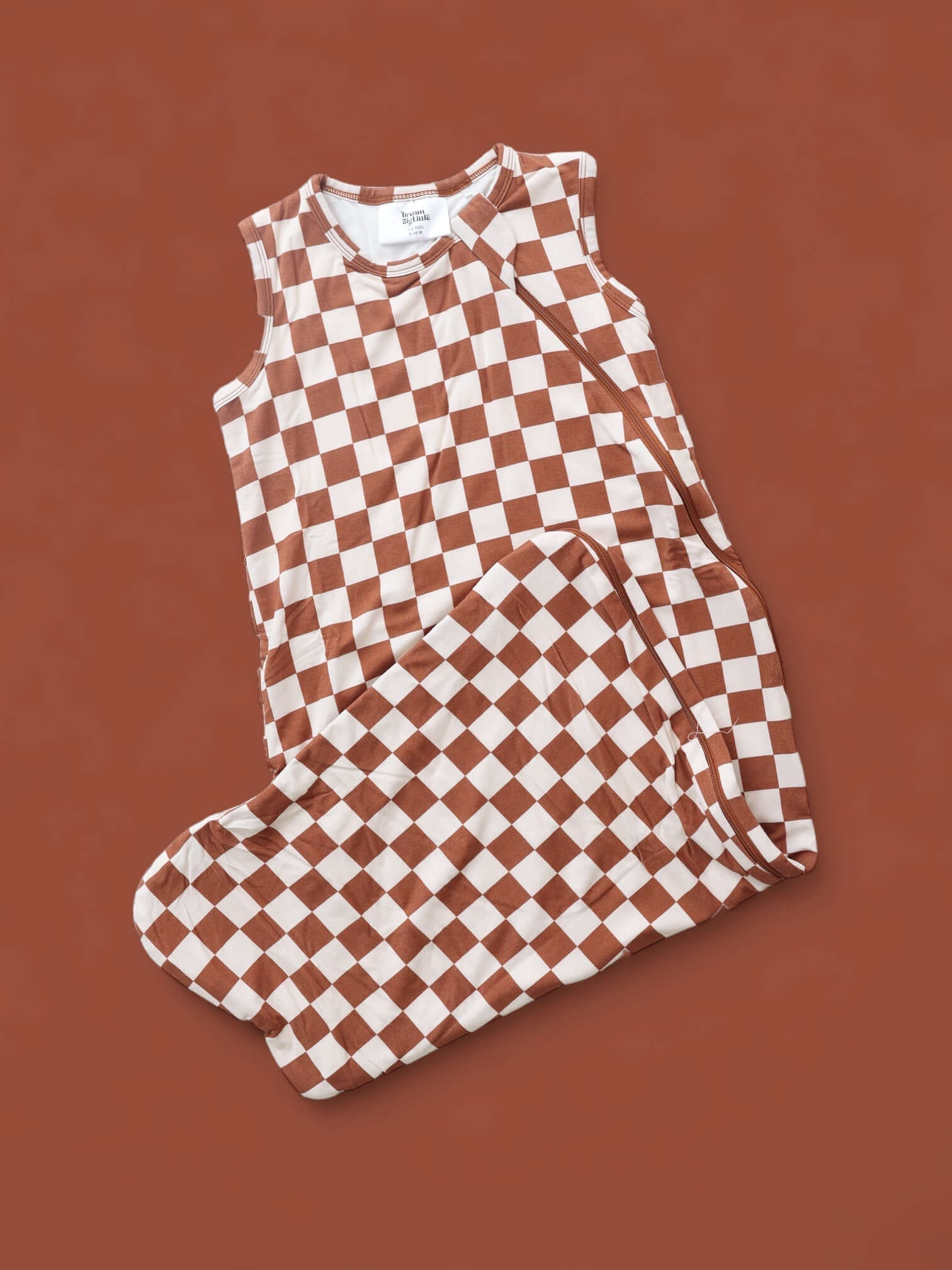 Copper Checker Dream Sleep Sack | Milk & Baby