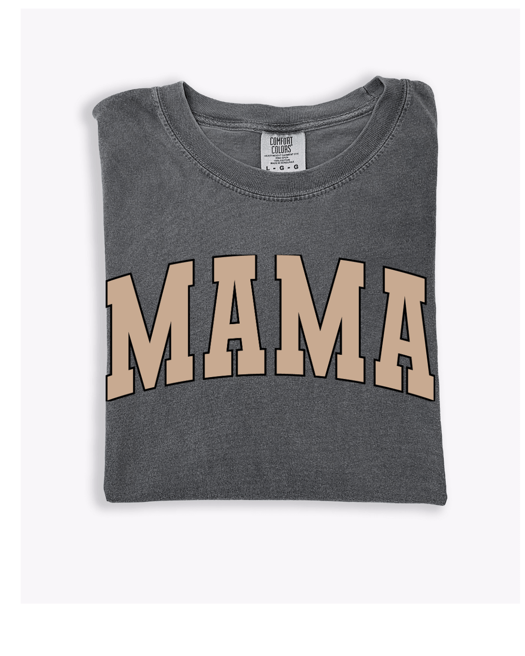 Mama Classic Collegiate Style Varsity Tee | Timeless, bold, and effortlessly cool. The Mama Classic Collegiate tee brings that vintage campus feel with a clean, strong design that never goes out of style. Made for everyday wear, this tee is soft, comforta