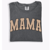 Mama Classic Collegiate Style Varsity Tee | Timeless, bold, and effortlessly cool. The Mama Classic Collegiate tee brings that vintage campus feel with a clean, strong design that never goes out of style. Made for everyday wear, this tee is soft, comforta