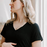 Everyday Breastfeeding Dress | Black | Milk & Baby