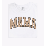 Mama Classic Collegiate Style Varsity Tee | Timeless, bold, and effortlessly cool. The Mama Classic Collegiate tee brings that vintage campus feel with a clean, strong design that never goes out of style. Made for everyday wear, this tee is soft, comforta