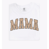 Mama Classic Collegiate Style Varsity Tee | Timeless, bold, and effortlessly cool. The Mama Classic Collegiate tee brings that vintage campus feel with a clean, strong design that never goes out of style. Made for everyday wear, this tee is soft, comforta