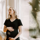 Everyday Breastfeeding Dress | Black | Milk & Baby