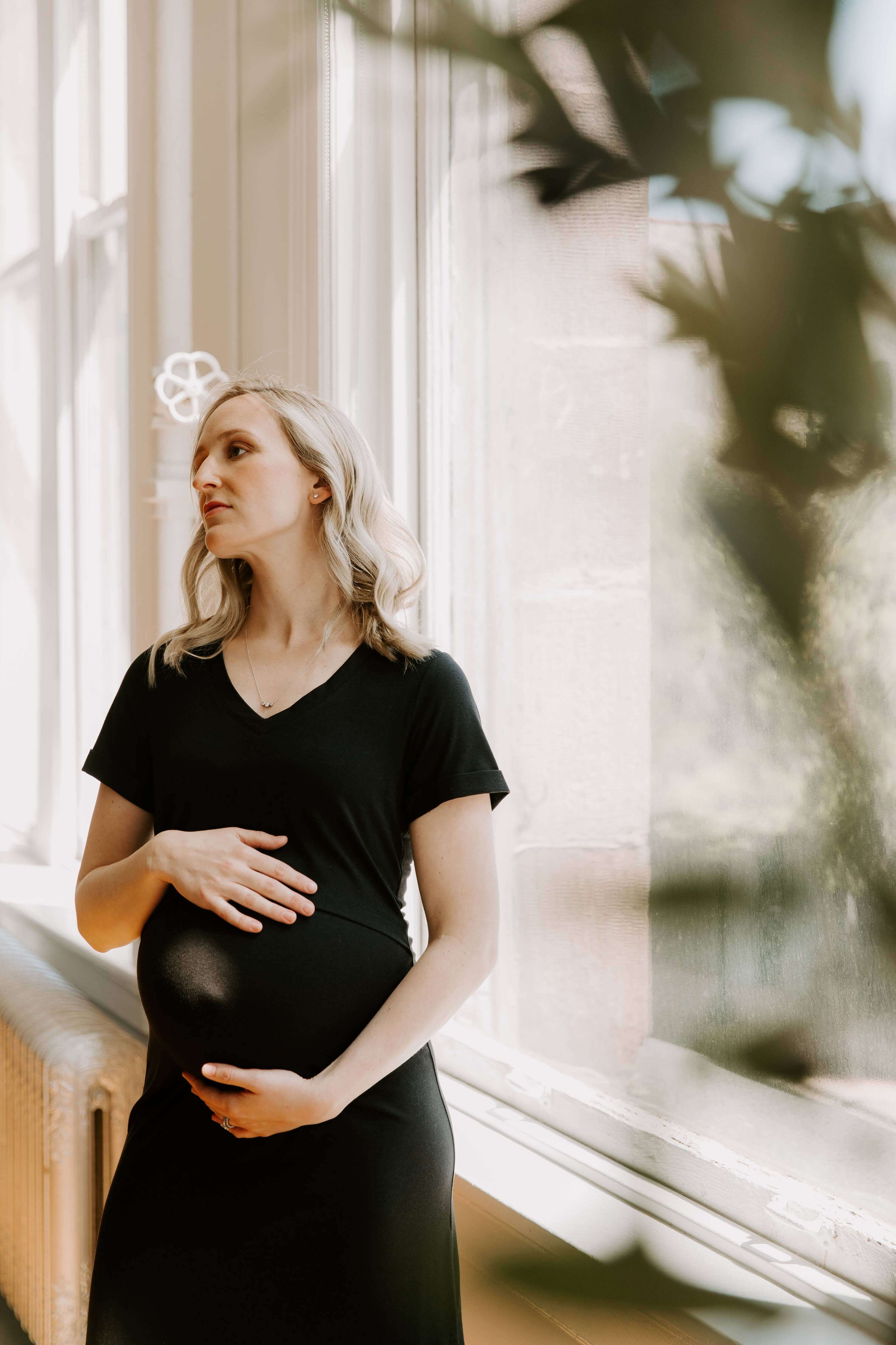 Everyday Breastfeeding Dress | Black | Milk & Baby