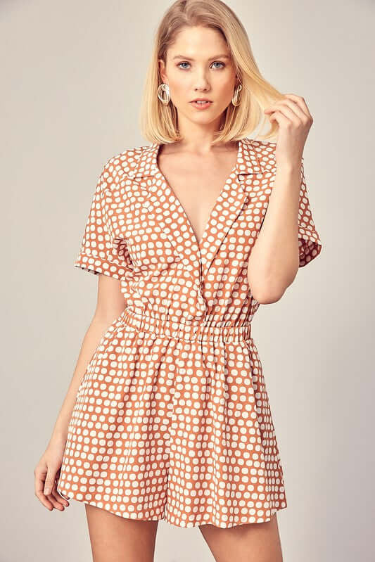 Polka Dot Romper | Milk & Baby