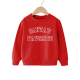 Santa's Favorite Varsity Sweatshirt