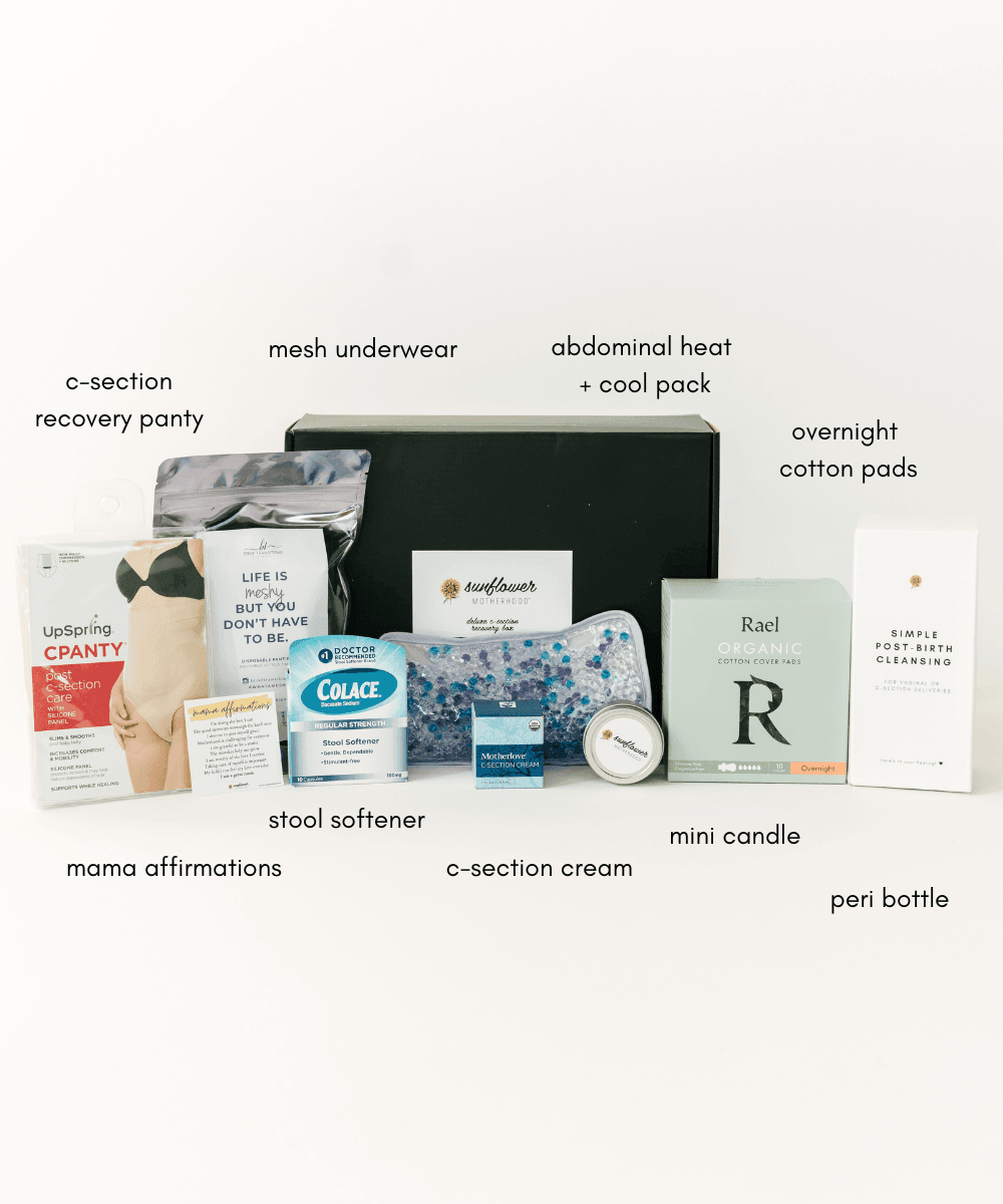 Deluxe C-Section Recovery Box | Milk & Baby