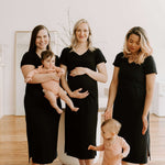 Everyday Breastfeeding Dress | Navy | Milk & Baby