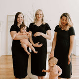 Everyday Breastfeeding Dress | Navy | Milk & Baby