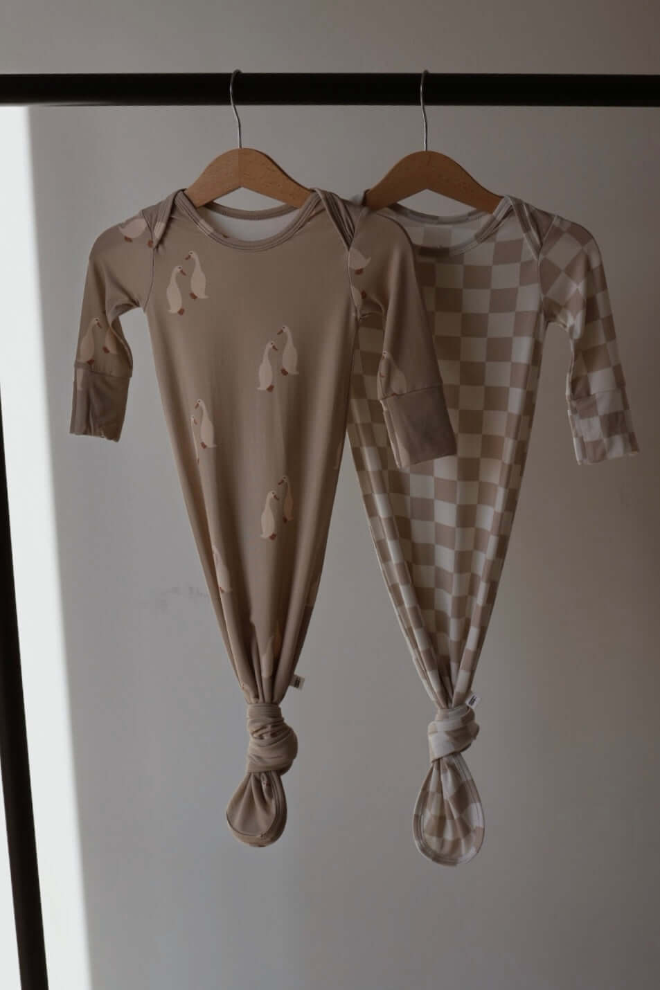 Silly Goose | Bamboo Knotted Gown | Milk & Baby