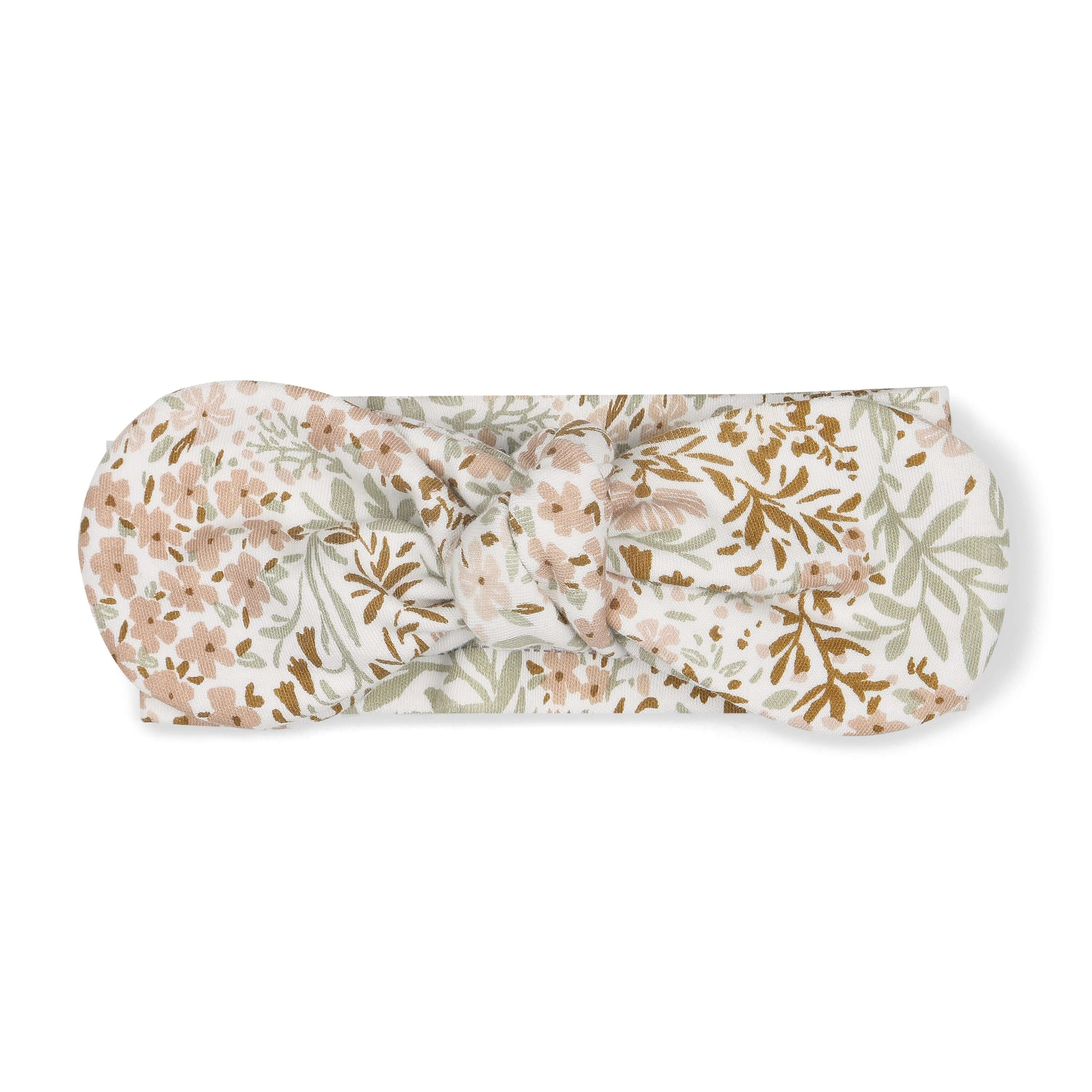 Organic Headwrap - Gardenia | Milk & Baby