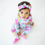 The SoftKnot Bow | Flower Power | "You're Doing Great, Mama"