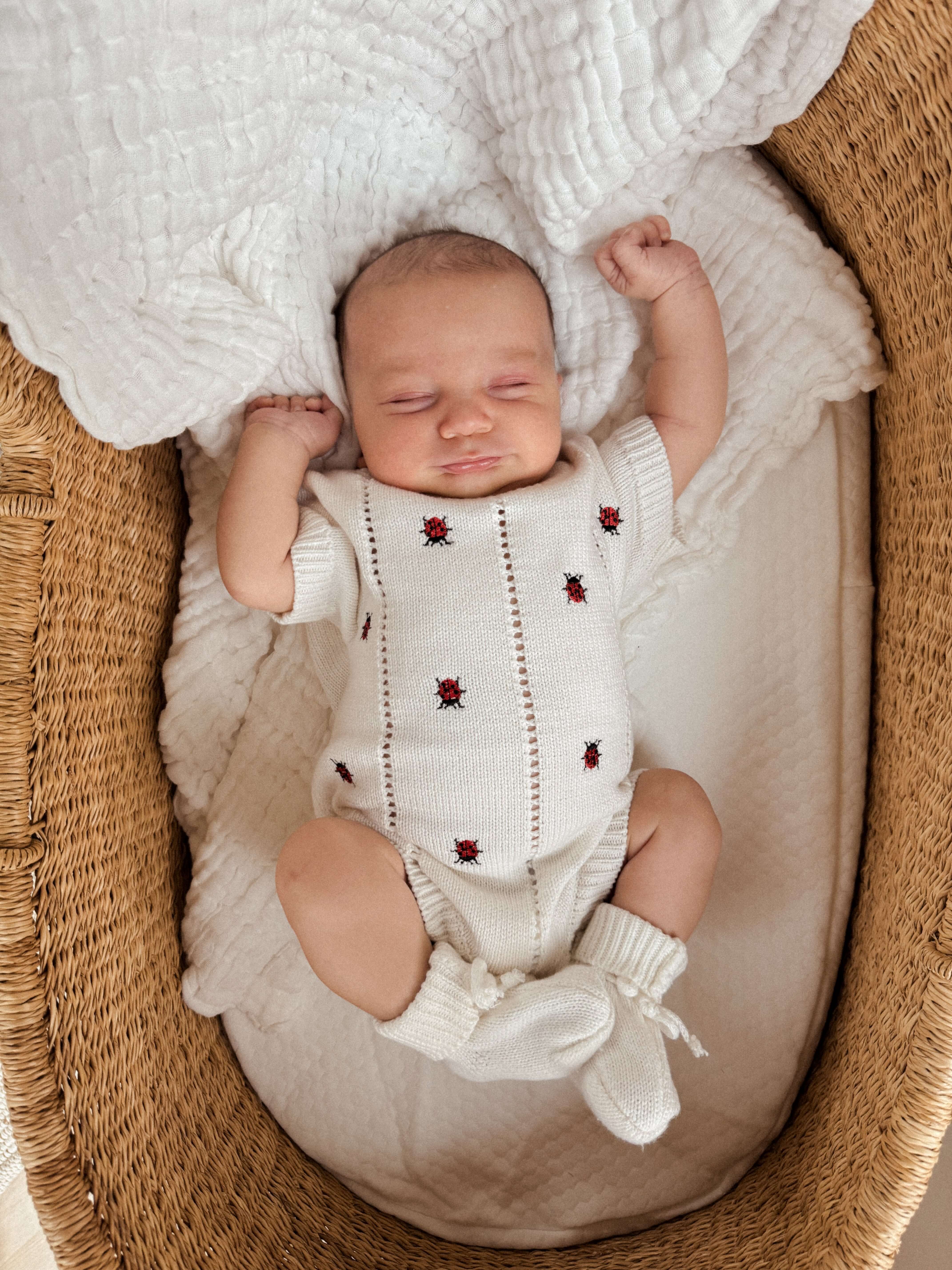 Ladybug Organic Romper | Milk & Baby