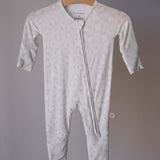 Meow | Bamboo Zip Pajamas | Milk & Baby