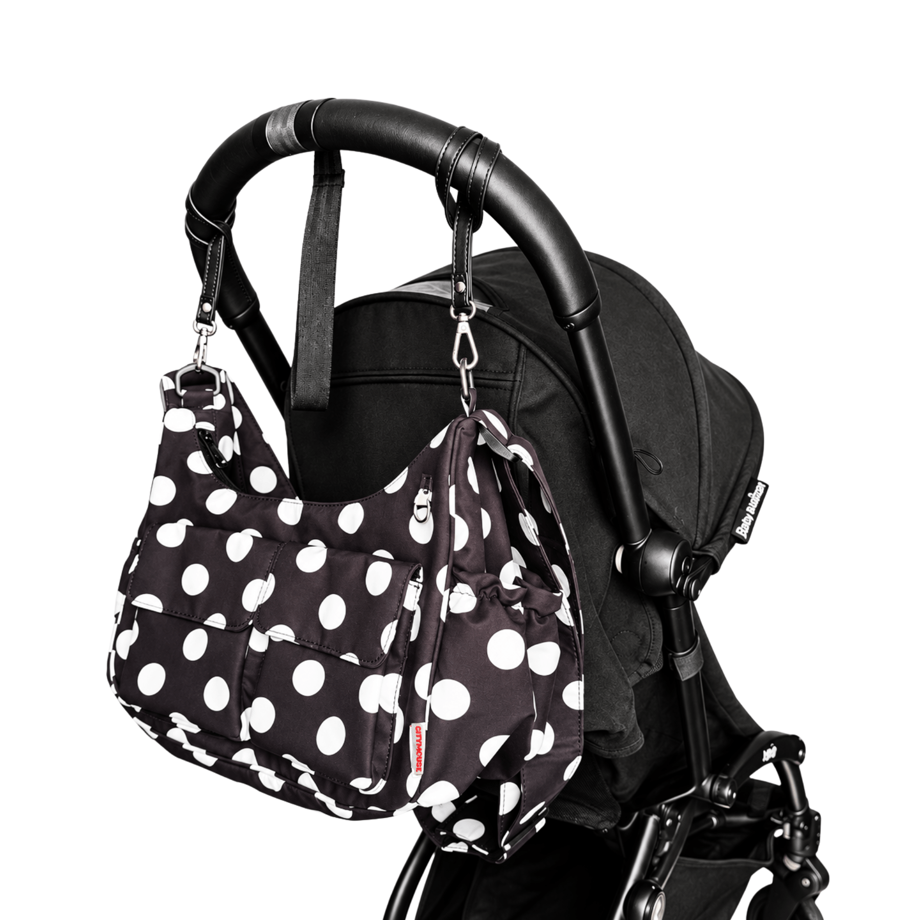 Cargo Crossbody Diaper Bag | The roomiest citymouse crossbody: 11 liters, two cargo pockets and room for four drinks, in a lightweight bag that looks like an everyday purse. | Milk & Baby