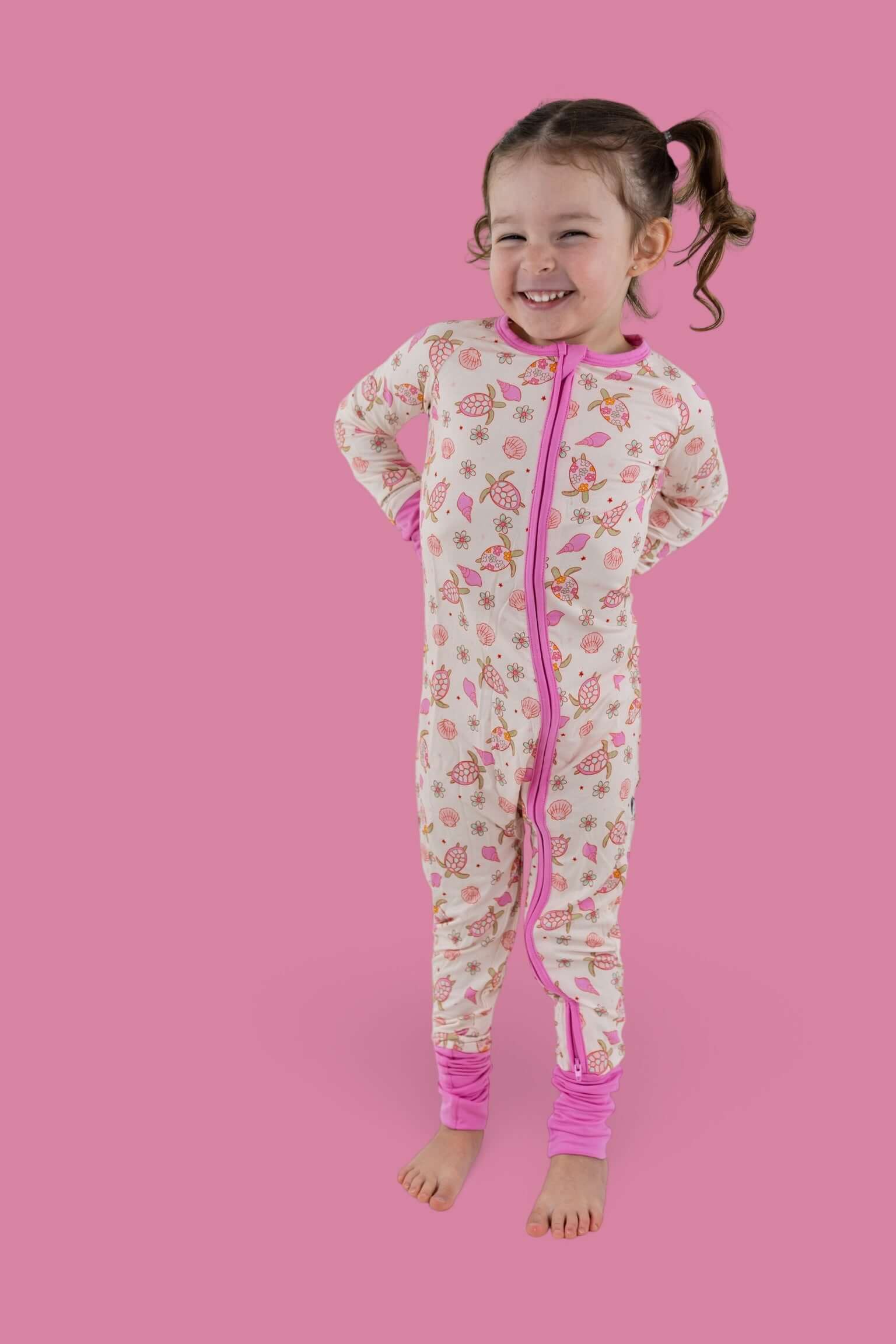 Love Your Shell Dream Romper | Milk & Baby