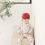 Hero | Bamboo Zip Pajamas | Milk & Baby