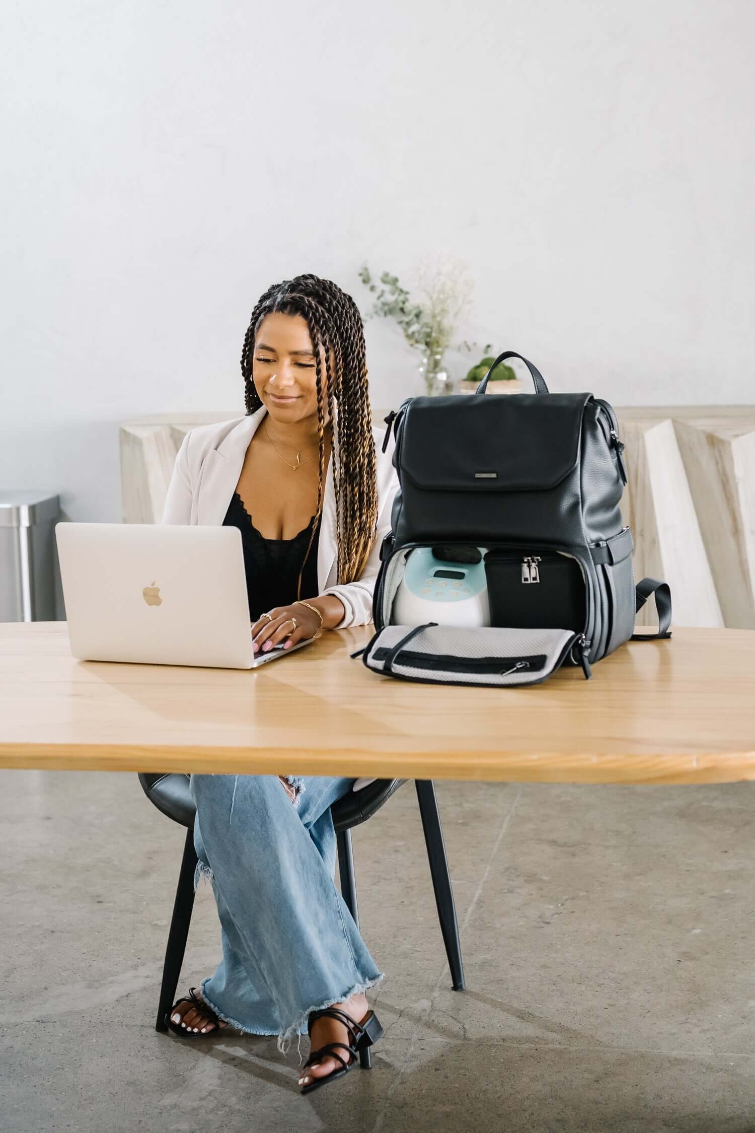 Radley Breast Pump Backpack - Black | Milk & Baby