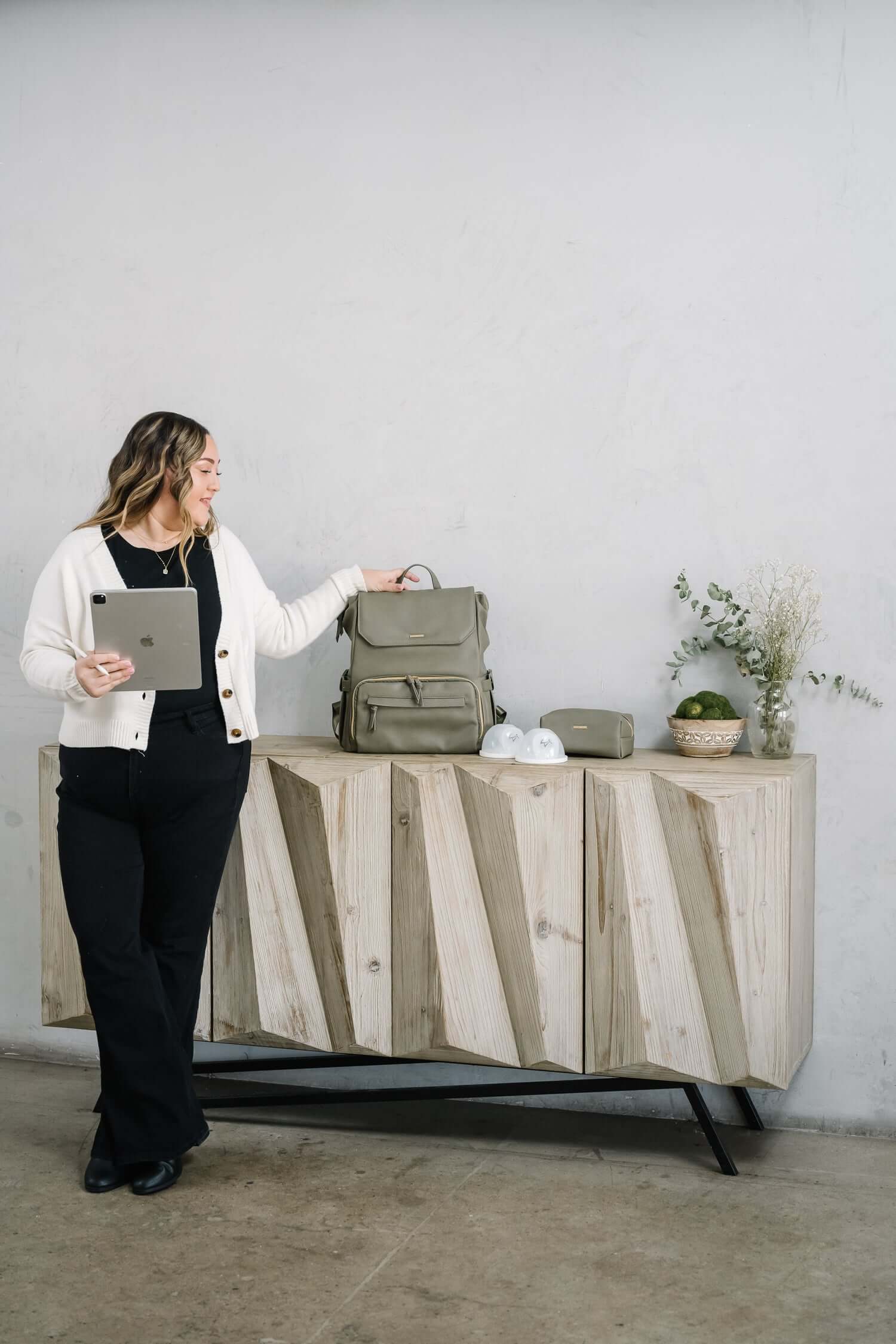 Radley Breast Pump Backpack - Olive | Milk & Baby
