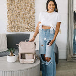 Radley Breast Pump Backpack - Stone | Milk & Baby