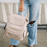 Radley Breast Pump Backpack - Stone | Milk & Baby