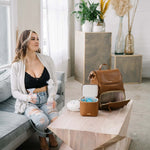 Radley Breast Pump Backpack - Walnut | Milk & Baby