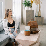 Radley Breast Pump Backpack - Walnut | Milk & Baby