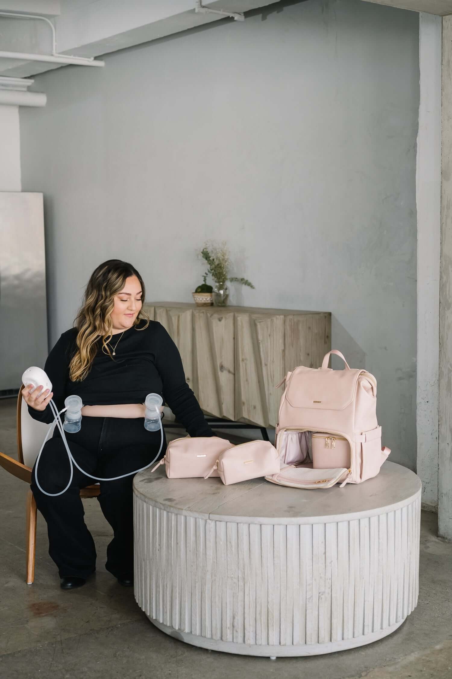Radley Breast Pump Backpack | Blush | Milk & Baby