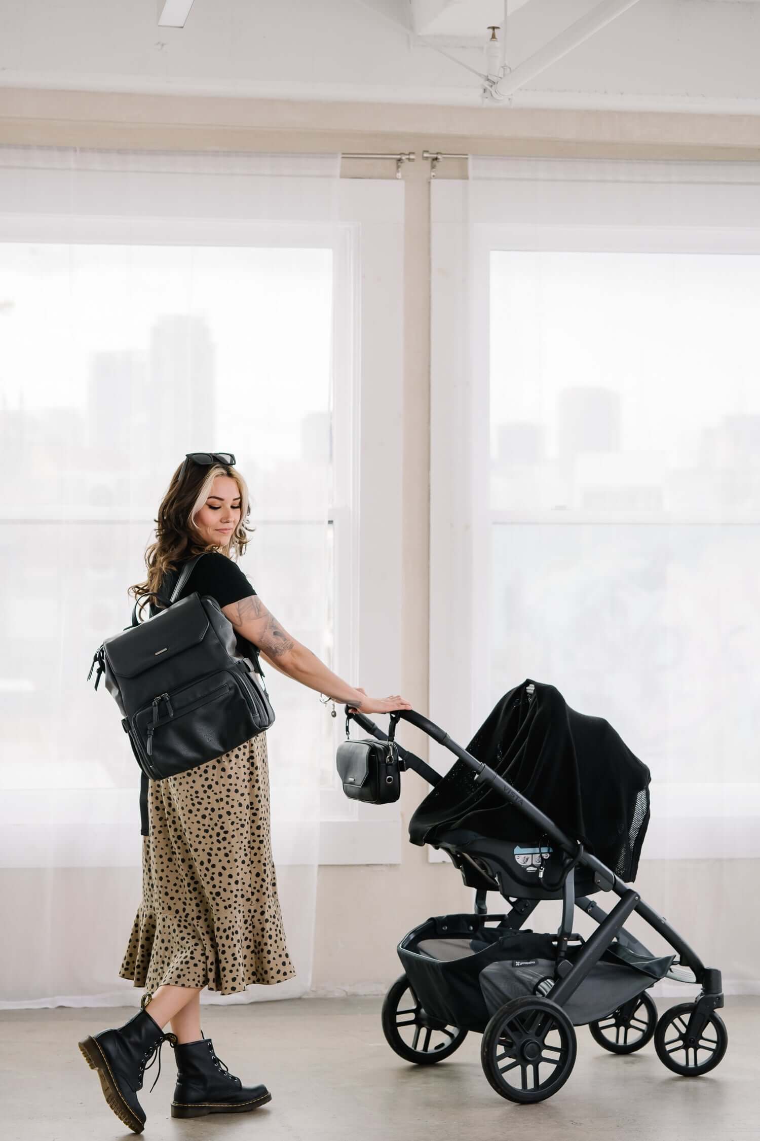Radley Breast Pump Backpack - Black | Milk & Baby