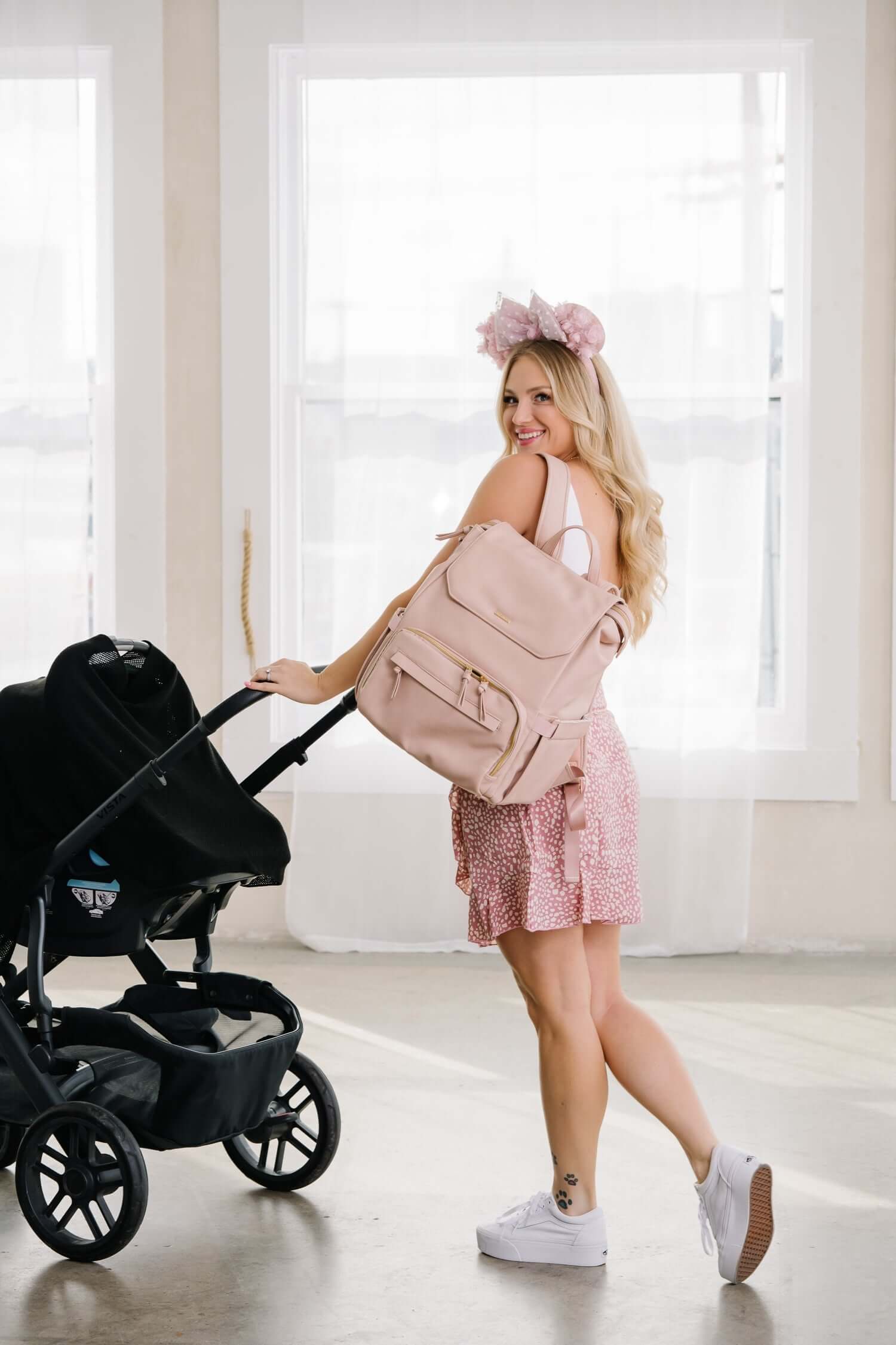 Radley Breast Pump Backpack | Blush | Milk & Baby