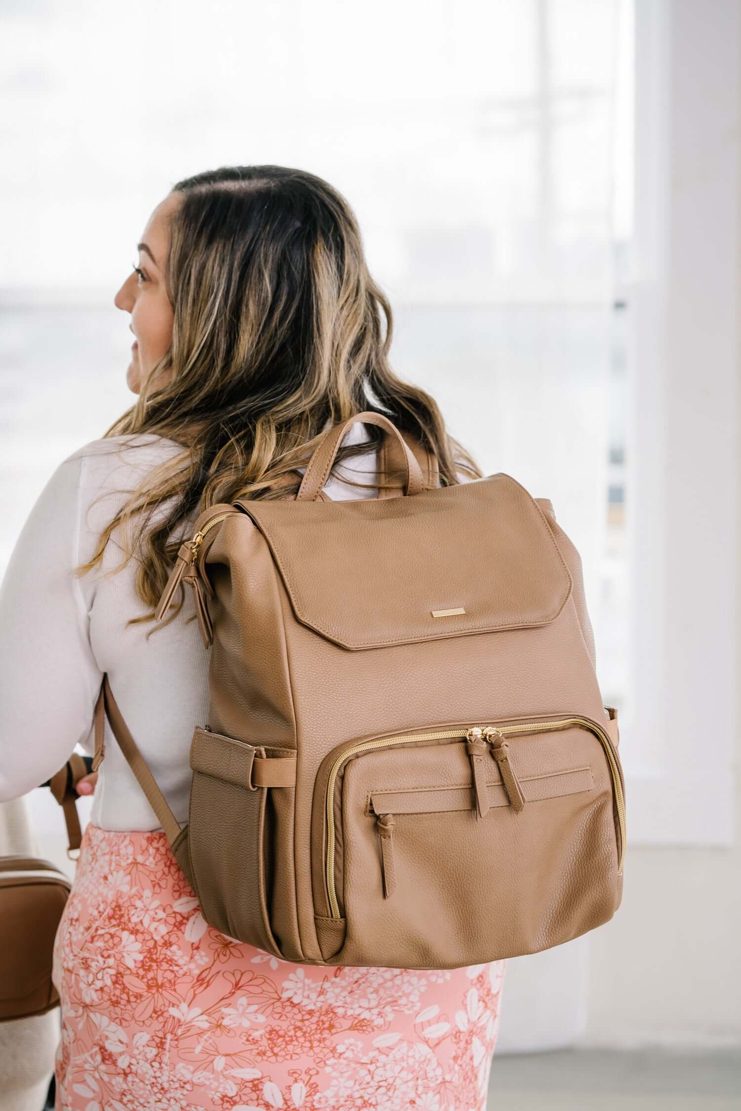 Radley Breast Pump Backpack - Toffee | Milk & Baby